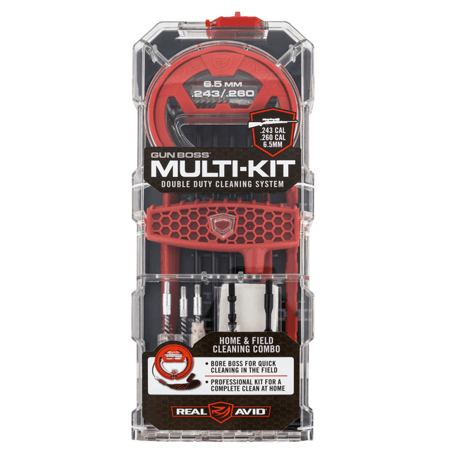 Real Avid Gun Boss Multi-Kit 6.5 Cal 243 Cal 260 Cal Rifle Real Avid Gun Boss Multi-Kit 6.5 Cal 243 Cal 260 Cal Rifle