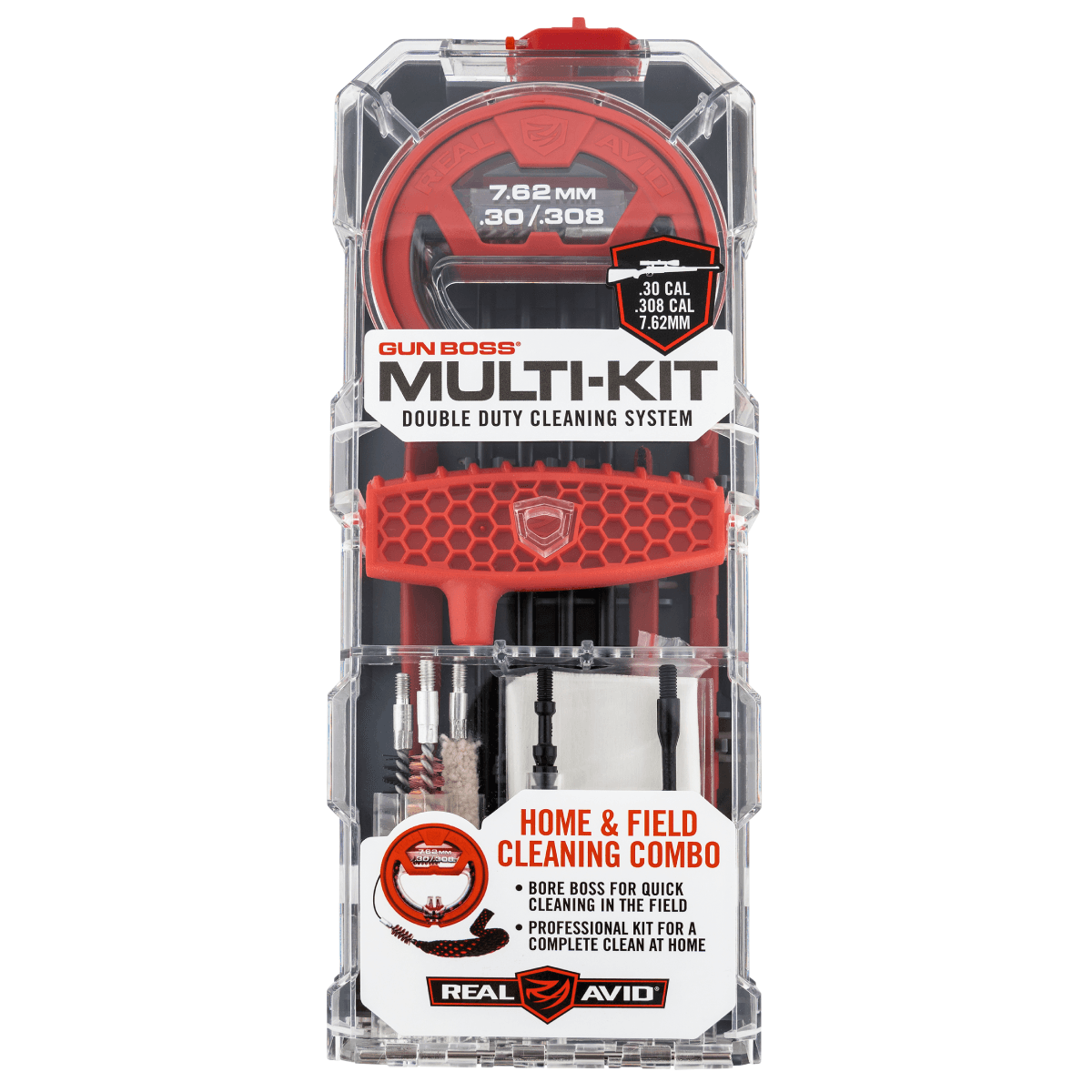 Real Avid Gun Boss Multi-Kit 7.62mm/30 Cal/308 Cal Rifle Real Avid Gun Boss Multi-Kit 7.62mm/30 Cal/308 Cal Rifle