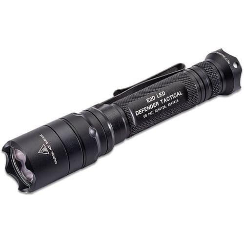 SureFire E2D LED Defender Tactical Single-Output Flashlight - 1,000 Lumens - Includes 2 x CR123As SureFire E2D LED Defender Tactical Single-Output Flashlight - 1,000 Lumens - Includes 2 x CR123As