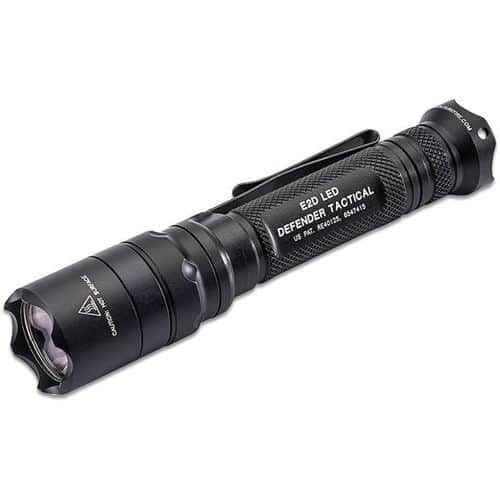 SureFire E2D LED Defender Tactical Single-Output Flashlight - 1,000 Lumens - Includes 2 x CR123As SureFire E2D LED Defender Tactical Single-Output Flashlight - 1,000 Lumens - Includes 2 x CR123As