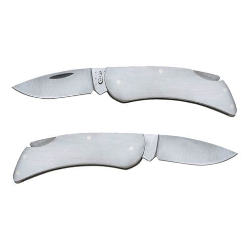 Case 07200 Executive Folder Stainless Steel Drop Point Brushed Stainless Steel Case 07200 Executive Folder Stainless Steel Drop Point Brushed Stainless Steel