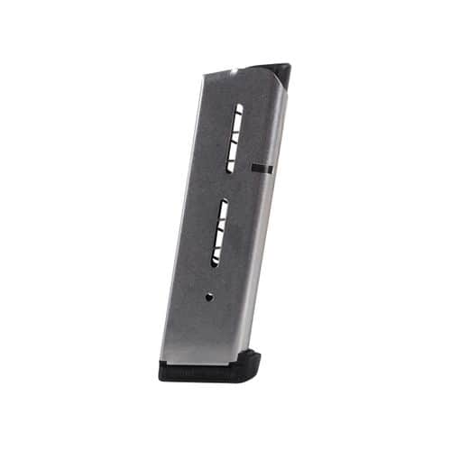 Wilson Combat Magazine with Base Pad 1911 Government, 45 ACP 8-Round Stainless Steel Wilson Combat Magazine with Base Pad 1911 Government, 45 ACP 8-Round Stainless Steel