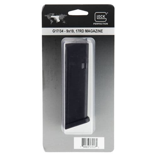 Glock MF17017 G17/34 9mm Luger G17, 34 17rd Black Detachable Glock MF17017 G17/34 9mm Luger G17, 34 17rd Black Detachable