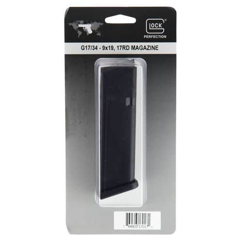 Glock MF17017 G17/34 9mm Luger G17, 34 17rd Black Detachable Glock MF17017 G17/34 9mm Luger G17, 34 17rd Black Detachable