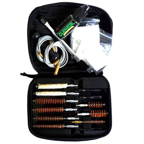 Clenzoil 2335 Multi-Caliber Rifle Multi-Caliber Cleaning Kit 13 Piece Black Case Clenzoil 2335 Multi-Caliber Rifle Multi-Caliber Cleaning Kit 13 Piece Black Case