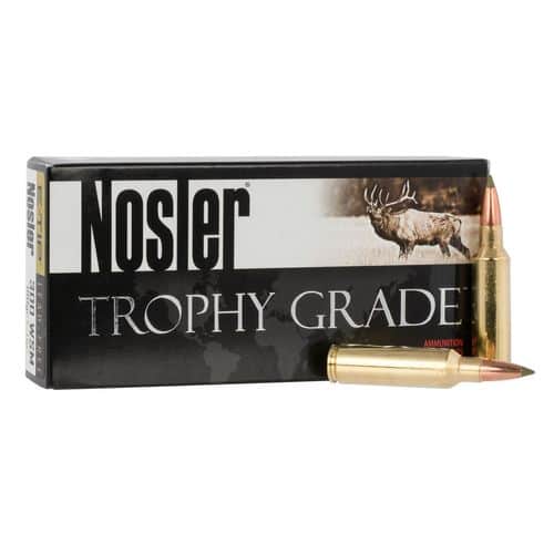 Nosler 40152 Trophy Grade 300 WSM 180 gr E-Tip 20 Bx/ 10 Cs Nosler 40152 Trophy Grade 300 WSM 180 gr E-Tip 20 Bx/ 10 Cs