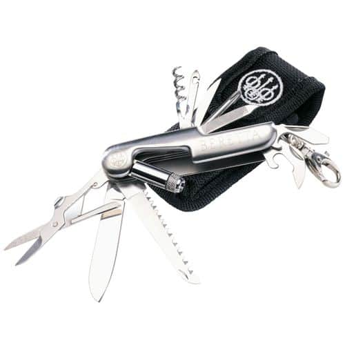 Beretta USA JK810A03 Lighted Multi-Tool Plain/Serrated 420 Stainless Steel LED Beretta USA JK810A03 Lighted Multi-Tool Plain/Serrated 420 Stainless Steel LED