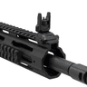 Kriss USA DAPFSBL00 Defiance Flip-Up Sights Front AR Rifle Polymer Black front deployed view Kriss USA DAPFSBL00 Defiance Flip-Up Sights Front AR Rifle Polymer Black front deployed view