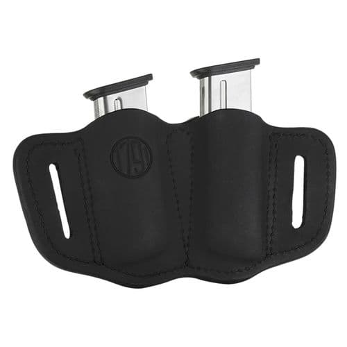 1791 Gunleather MAG21SBLA MAG2.1 Double Black Leather 1791 Gunleather MAG21SBLA MAG2.1 Double Black Leather