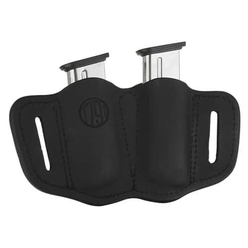 1791 Gunleather MAG21SBLA MAG2.1 Double Black Leather 1791 Gunleather MAG21SBLA MAG2.1 Double Black Leather