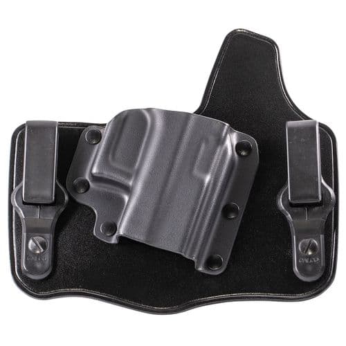 Galco KC800B KingTuk Classic Black Kydex/Leather IWB Fits Glock 43, 43x Right Hand Galco KC800B KingTuk Classic Black Kydex/Leather IWB Fits Glock 43, 43x Right Hand