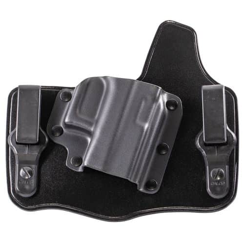 Galco KC800B KingTuk Classic Black Kydex/Leather IWB Fits Glock 43, 43x Right Hand Galco KC800B KingTuk Classic Black Kydex/Leather IWB Fits Glock 43, 43x Right Hand