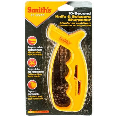 Smiths Products JIFF-S Knife & Scissors Sharpener Tungsten Carbide and Ceramic Fine, Coarse Smiths Products JIFF-S Knife & Scissors Sharpener Tungsten Carbide and Ceramic Fine, Coarse