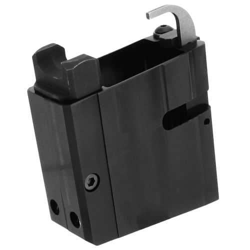 TacFire AD9MMCOLT Colt Magwell Adapter 9mm Luger 6061-T6 Aluminum Black Hardcoat Anodized Finish TacFire AD9MMCOLT Colt Magwell Adapter 9mm Luger 6061-T6 Aluminum Black Hardcoat Anodized Finish