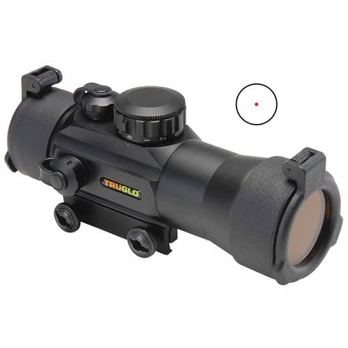 Truglo TG8030B2 Traditional 2x 42mm Obj 2.5 MOA Red Dot Black Matte CR2032 Lithium Truglo TG8030B2 Traditional 2x 42mm Obj 2.5 MOA Red Dot Black Matte CR2032 Lithium
