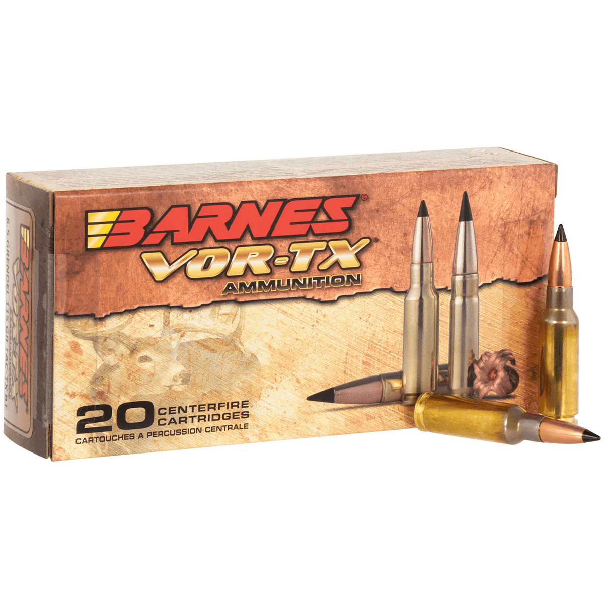 Barnes Bullets 30829 VOR-TX Rifle 6.5 Grendel 115 gr Tipped TSX Boat-Tail Rifle Ammo Barnes Bullets 30829 VOR-TX Rifle 6.5 Grendel 115 gr Tipped TSX Boat-Tail Rifle Ammo