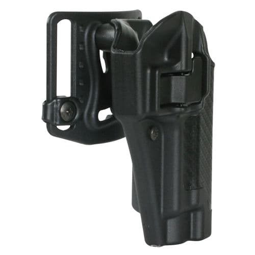 Blackhawk 410003BKR Serpa CQC OWB Size 03 Black Carbon Fiber Polymer Belt Loop/Paddle Fits 1911 Government & Clones Right Hand Blackhawk 410003BKR Serpa CQC OWB Size 03 Black Carbon Fiber Polymer Belt Loop/Paddle Fits 1911 Government & Clones Right Hand