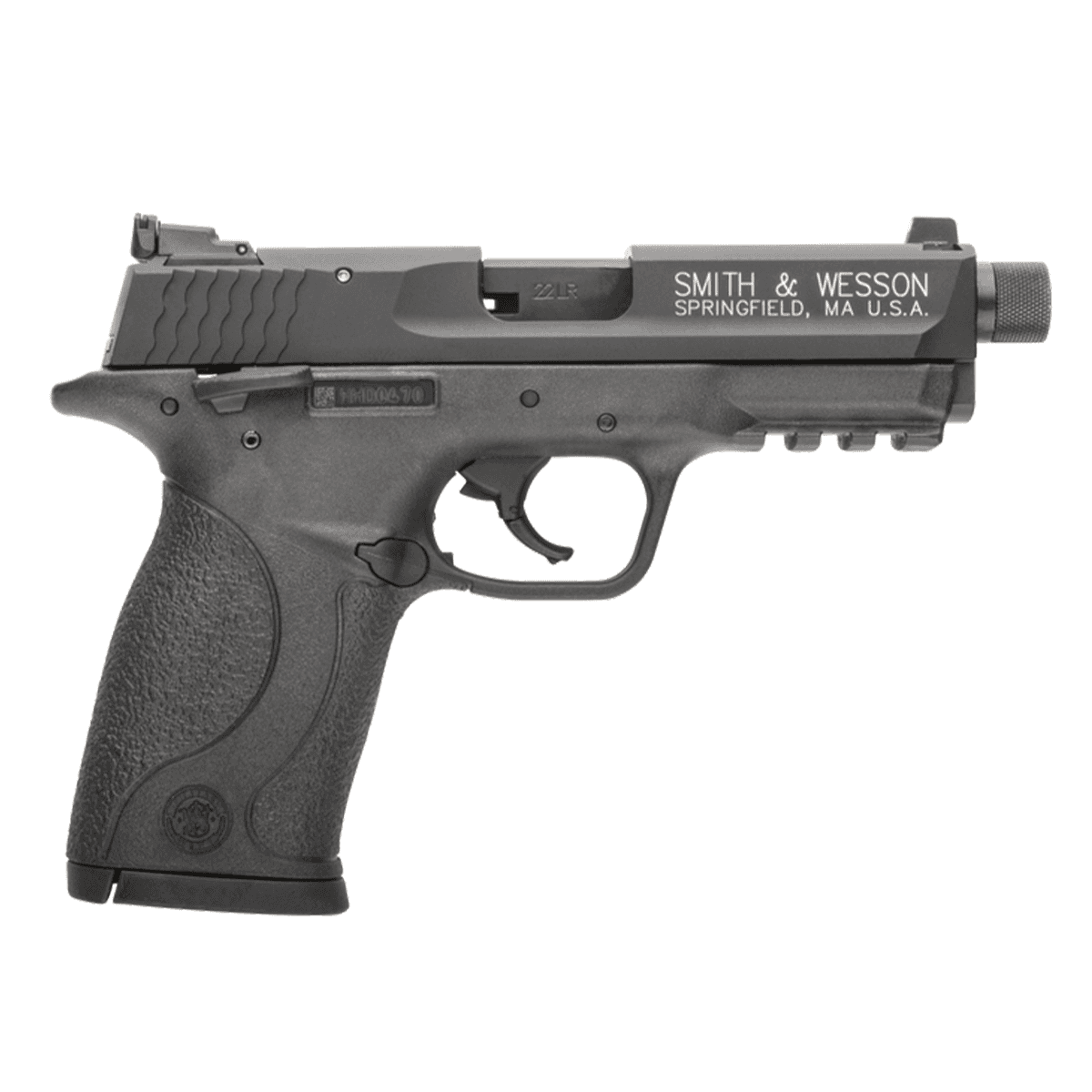 Smith & Wesson S&W M&P22 Compact Suppressor Ready .22 LR Pistol Smith & Wesson S&W M&P22 Compact Suppressor Ready .22 LR Pistol