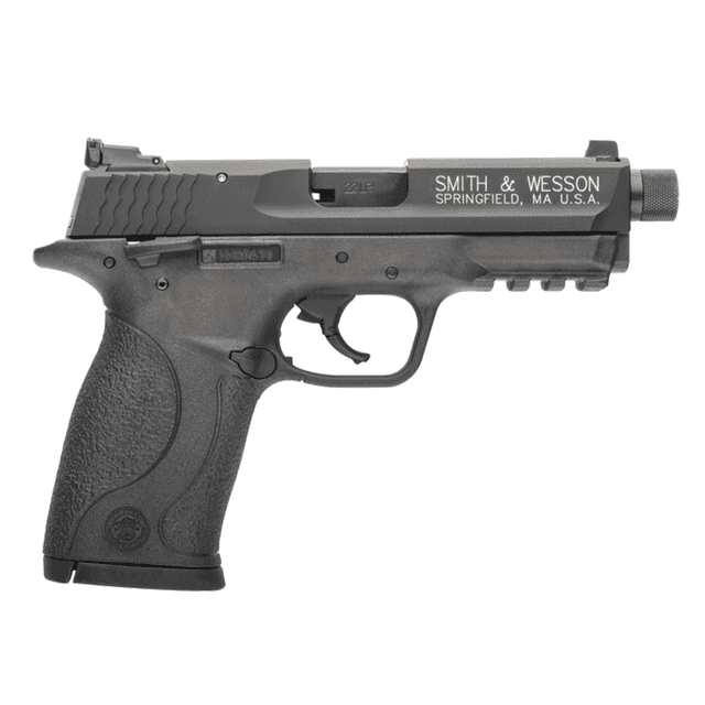 Smith & Wesson S&W M&P22 Compact Suppressor Ready .22 LR Pistol Smith & Wesson S&W M&P22 Compact Suppressor Ready .22 LR Pistol