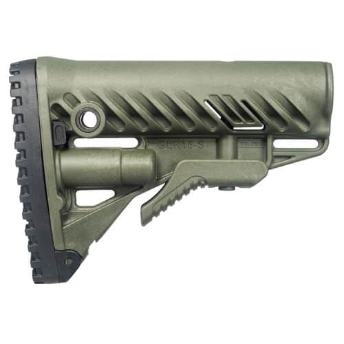 FAB DEFENSE FX-GLR16G GLR-16 AR15/M16 Rifle Buttstock Polymer OD Green FAB DEFENSE FX-GLR16G GLR-16 AR15/M16 Rifle Buttstock Polymer OD Green