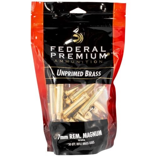 Federal PR7UPB50 Gold Medal Rifle 7mm Rem Mag Brass 50 Federal PR7UPB50 Gold Medal Rifle 7mm Rem Mag Brass 50