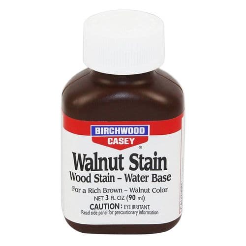 Birchwood Casey 24123 Walnut Wood Stain Water-Based 3 oz. Bottle Birchwood Casey 24123 Walnut Wood Stain Water-Based 3 oz. Bottle