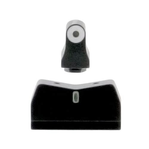 XS Sights GL0004S5 DXT Big Dot Compatible w/Glock 17,19,22-24,26-27,31-36,38 Suppressor Height Green w/White, Black XS Sights GL0004S5 DXT Big Dot Compatible w/Glock 17,19,22-24,26-27,31-36,38 Suppressor Height Green w/White, Black