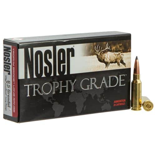 Nosler 60146 Trophy Grade Long Range 6.5 Grendel 129 gr AccuBond 20 Bx/ 10 Cs Nosler 60146 Trophy Grade Long Range 6.5 Grendel 129 gr AccuBond 20 Bx/ 10 Cs