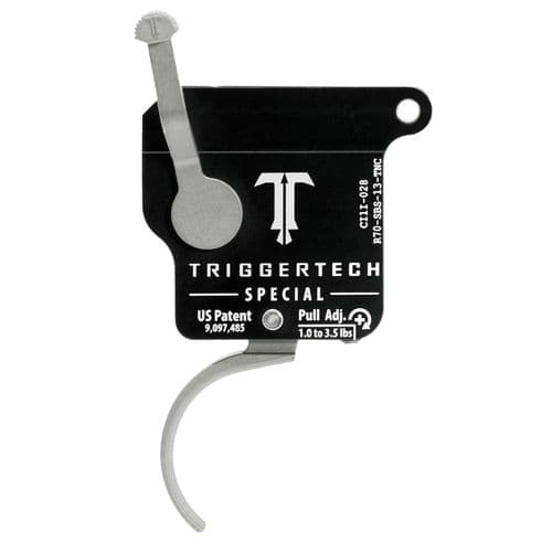 TriggerTech R70SBS13TNC Special Without Bolt Release 
Remington 700 Stainless Single-Stage Traditional Curved 1.00-3.50 lbs Right TriggerTech R70SBS13TNC Special Without Bolt Release 
Remington 700 Stainless Single-Stage Traditional Curved 1.00-3.50 lbs Right