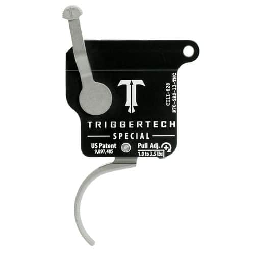 TriggerTech R70SBS13TNC Special Without Bolt Release
Remington 700 Stainless Single-Stage Traditional Curved 1.00-3.50 lbs Right TriggerTech R70SBS13TNC Special Without Bolt Release
Remington 700 Stainless Single-Stage Traditional Curved 1.00-3.50 lbs Right