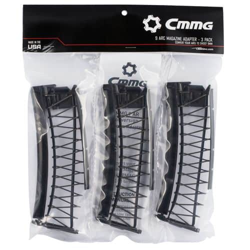 CMMG 94AFF83 9ARC AR-15 Magazine Conversion 9mm Luger 3-Pack CMMG 94AFF83 9ARC AR-15 Magazine Conversion 9mm Luger 3-Pack
