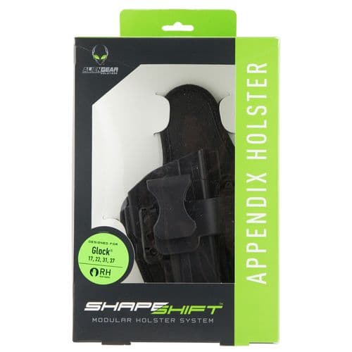 Alien Gear Holsters SSAP0771RH ShapeShift Appendix Ruger LC9S Black Polymer Alien Gear Holsters SSAP0771RH ShapeShift Appendix Ruger LC9S Black Polymer