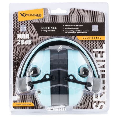 Pyramex VGPME26 Sentinel Electronic Earmuff NRR 26 dB Blue Pyramex VGPME26 Sentinel Electronic Earmuff NRR 26 dB Blue