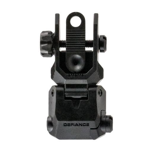 Kriss USA DARSBL00 Defiance Flip-Up Sights Rear AR Rifle Steel Black Kriss USA DARSBL00 Defiance Flip-Up Sights Rear AR Rifle Steel Black