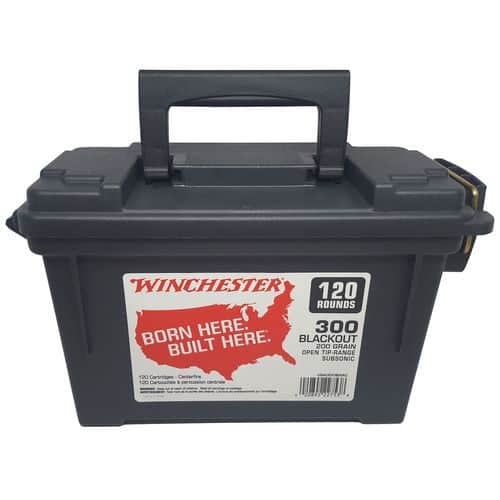 Winchester Ammo USA300BXAC USA 300 Blackout 200 gr Open Tip 120 Bx/ 2 Cs Winchester Ammo USA300BXAC USA 300 Blackout 200 gr Open Tip 120 Bx/ 2 Cs