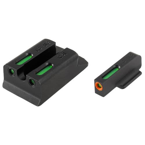 Truglo TG13RS1PC Brite-Site TFX Pro Day/Night Sights Ruger SR9/SR40/SR45 Tritium/Fiber Optic Green w/Orange Outline Front U-Notch Green Rear Black Truglo TG13RS1PC Brite-Site TFX Pro Day/Night Sights Ruger SR9/SR40/SR45 Tritium/Fiber Optic Green w/Orange Outline Front U-Notch Green Rear Black