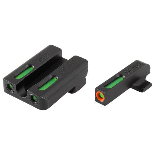 Truglo TG13SM1PC Brite-Site TFX Pro Day/Night Sights Steyr Tritium/Fiber Optic Green w/Orange Outline Front Green Rear Black Truglo TG13SM1PC Brite-Site TFX Pro Day/Night Sights Steyr Tritium/Fiber Optic Green w/Orange Outline Front Green Rear Black