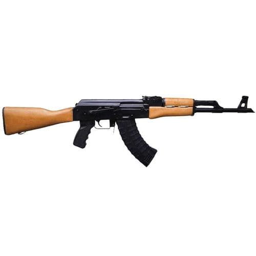 Century Arms RI1805N WASR 7.62x39mm 30+1 16.50" Chrome-Lined Hammer Forged Barrel w/Slant Tip Muzzle Brake, Hardwood Stock & Forend, Black Polymer Grip, Includes 1 30rd Magazine, Side Mounted Scope Rail & Bayonet Lug Century Arms RI1805N WASR 7.62x39mm 30+1 16.50" Chrome-Lined Hammer Forged Barrel w/Slant Tip Muzzle Brake, Hardwood Stock & Forend, Black Polymer Grip, Includes 1 30rd Magazine, Side Mounted Scope Rail & Bayonet Lug