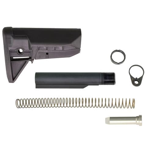 Bravo GFSKMOD0SPMD BCMGunfighter AR-15 SOPMOD Widebody Stock Kit Polymer Black Bravo GFSKMOD0SPMD BCMGunfighter AR-15 SOPMOD Widebody Stock Kit Polymer Black