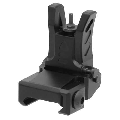 UTG MNT-755 Low Profile Flip-Up Front Sight AR-15 Aluminum/Steel Black UTG MNT-755 Low Profile Flip-Up Front Sight AR-15 Aluminum/Steel Black