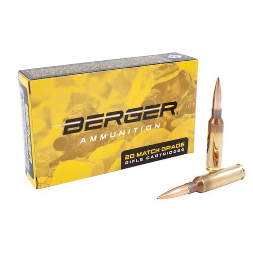 Berger Bullets 31020 Tactical 6.5 Creedmoor 130 gr Hybrid Open Tip Match Tactical 20 Bx/ 10 Cs Berger Bullets 31020 Tactical 6.5 Creedmoor 130 gr Hybrid Open Tip Match Tactical 20 Bx/ 10 Cs