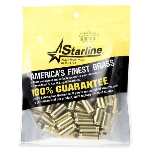 Starline Brass STAR9X23WINE Handgun/Rifle 9x23 Winchester Brass 100 Per Bag Starline Brass STAR9X23WINE Handgun/Rifle 9x23 Winchester Brass 100 Per Bag