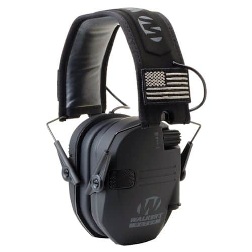 Walkers GWPRSEMPAT Razor Patriot Electronic Earmuff 23 dB Black Walkers GWPRSEMPAT Razor Patriot Electronic Earmuff 23 dB Black