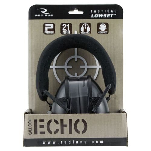 Radians CSE40BX Lowset Earmuff 21 dB Black Radians CSE40BX Lowset Earmuff 21 dB Black