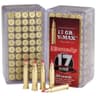 Hornady 17 HMR 17 gr V-Max VMX 50rd Box Rimfire Ammo 2- Boxes Hornady 17 HMR 17 gr V-Max VMX 50rd Box Rimfire Ammo 2- Boxes
