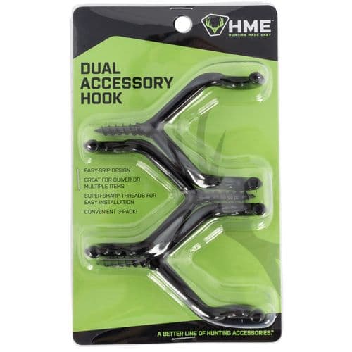 HME HME-DAH-3 Accessory Hook Dual 3 Pack HME HME-DAH-3 Accessory Hook Dual 3 Pack