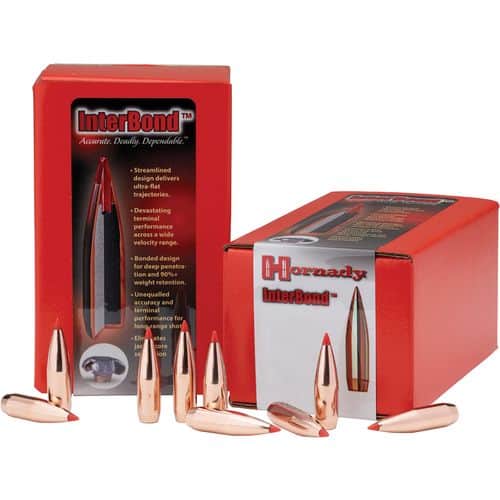 Hornady 30459 InterBond 30 Caliber .308 165 GR 100 Box Hornady 30459 InterBond 30 Caliber .308 165 GR 100 Box