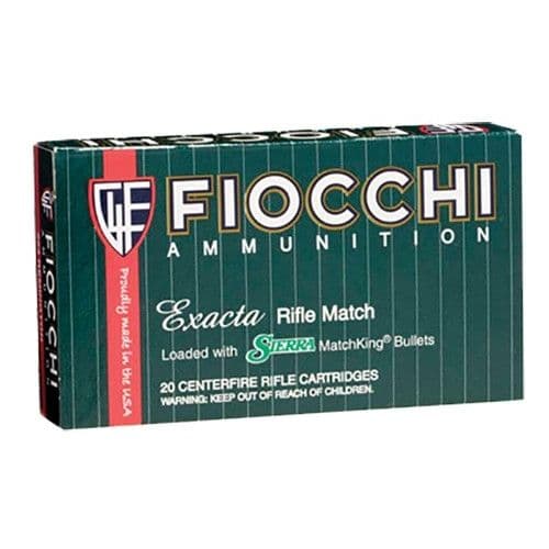 Fiocchi .223 Remington 77 Grain Sierra Match-King 20 Round Box Fiocchi .223 Remington 77 Grain Sierra Match-King 20 Round Box