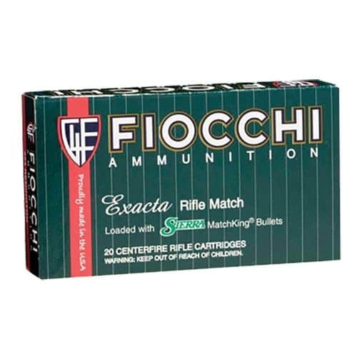 Fiocchi .223 Remington 77 Grain Sierra Match-King 20 Round Box Fiocchi .223 Remington 77 Grain Sierra Match-King 20 Round Box