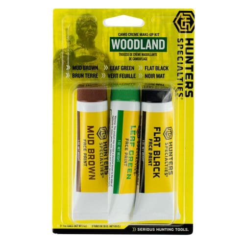 Hunters Specialties 00268 Woodland Camo Kit Tubed Creme Makeup Hunters Specialties 00268 Woodland Camo Kit Tubed Creme Makeup